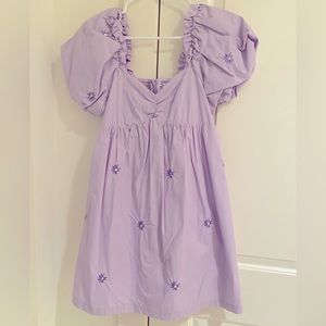 English Factory Embroidery Babydoll Dress